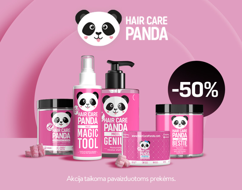 Hair care panda nuolaida